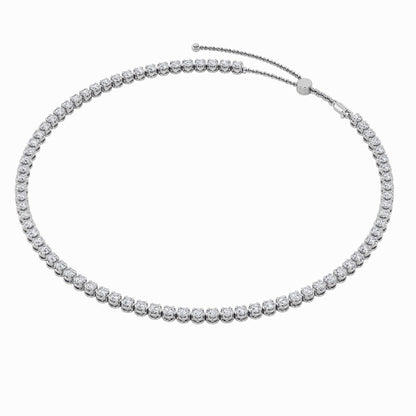 11CTW Round Shaped Lab Grown Diamond (F/VS)  Necklace in 14K Gold