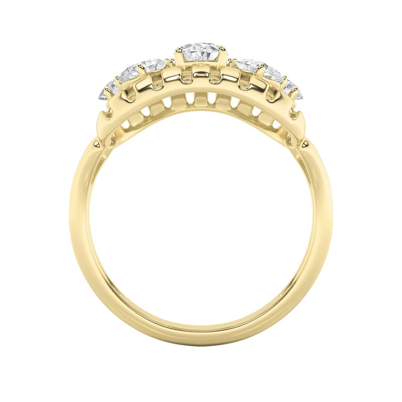 14K White Gold Ring KJ01889R.RD-2-21F