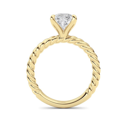 Pear Lab Grown Diamond (F/VS ) Ring in 14K Gold