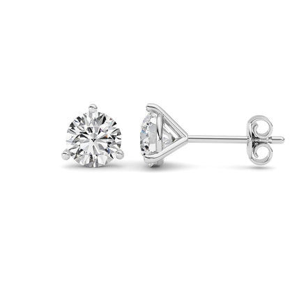 14K White Gold Earring KJ01724E.RD-3-21F