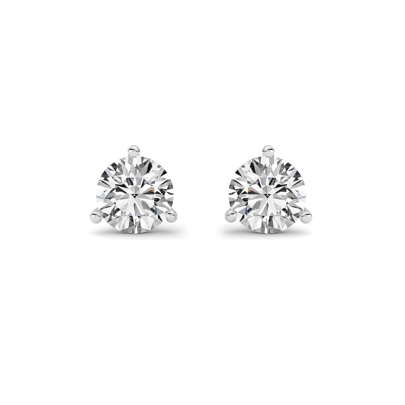 14K White Gold Earring KJ01724E.RD-3-21F