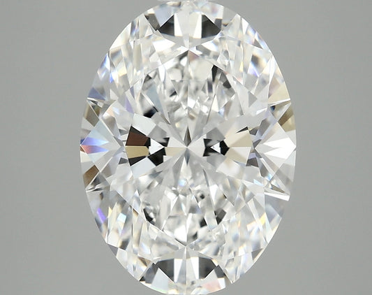 4.06 ct OV Lab-Grown Diamond · D / VVS2 · IGI