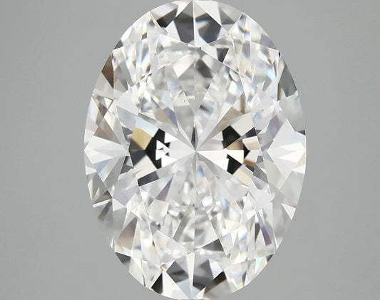 4.06 ct OV Lab-Grown Diamond · D / VS1 · IGI
