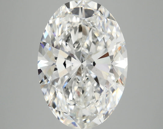 6.99 ct OV Lab-Grown Diamond · F / VS1 · IGI