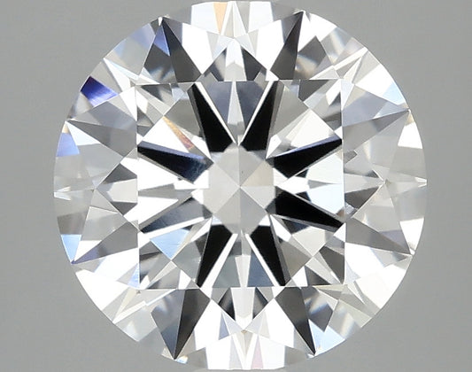 2.97 ct Round Lab-Grown Diamond · E / VVS2 · IGI