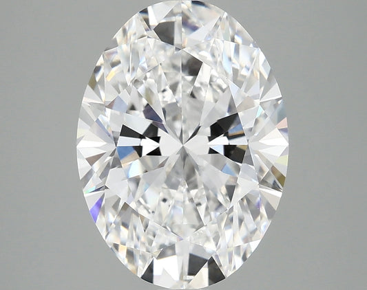 4.07 ct OV Lab-Grown Diamond · D / VVS2 · IGI