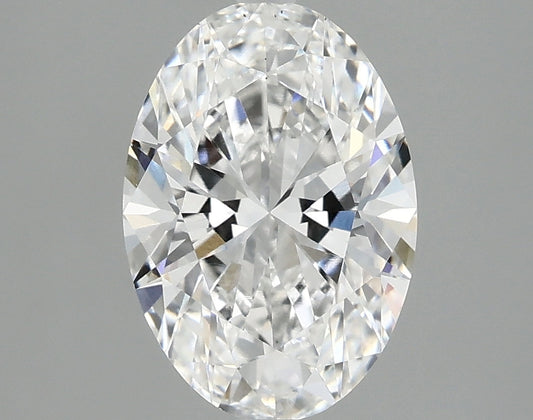 2.1 ct OV Lab-Grown Diamond · D / VS2 · IGI