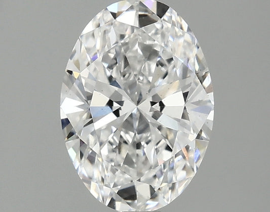 1.5 ct OV Lab-Grown Diamond · D / VS2 · IGI