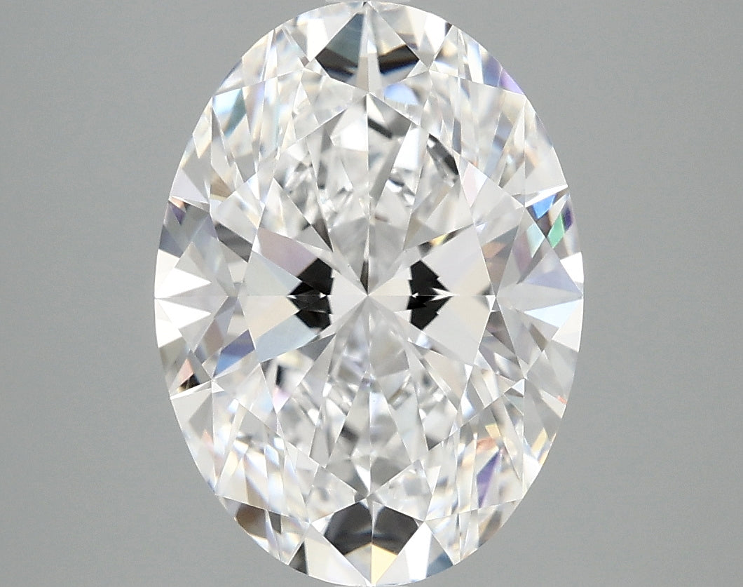 4.07 ct OV Lab-Grown Diamond · D / VVS2 · IGI