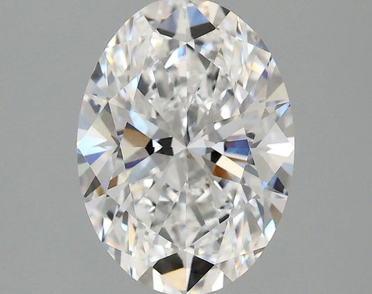 2.09 ct OV Lab-Grown Diamond · D / VVS2 · IGI