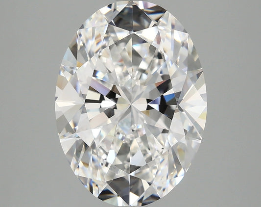 4.08 ct OV Lab-Grown Diamond · D / VVS2 · IGI
