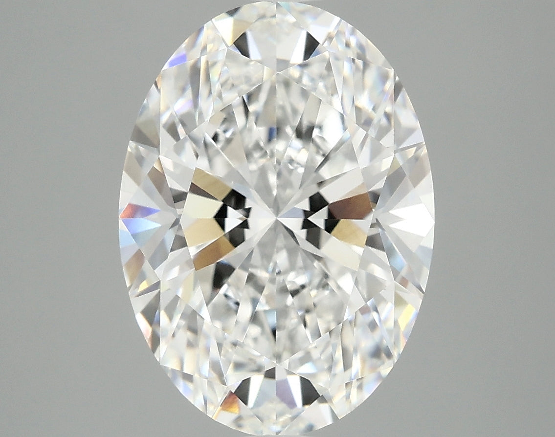 4.09 ct OV Lab-Grown Diamond · D / VVS2 · IGI