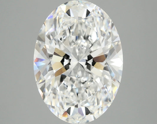 4.09 ct OV Lab-Grown Diamond · D / VVS2 · IGI