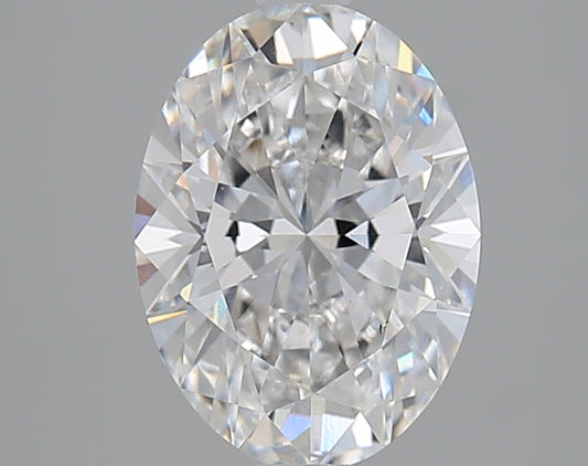 2.1 ct OV Lab-Grown Diamond · E / VVS2 · IGI