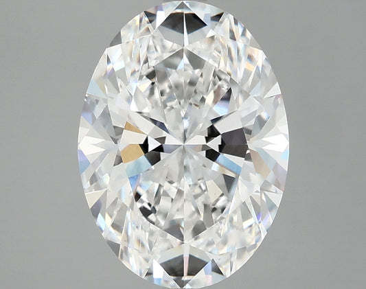 4.07 ct OV Lab-Grown Diamond · D / VVS2 · IGI