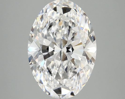 4.09 ct OV Lab-Grown Diamond · E / VS2 · IGI