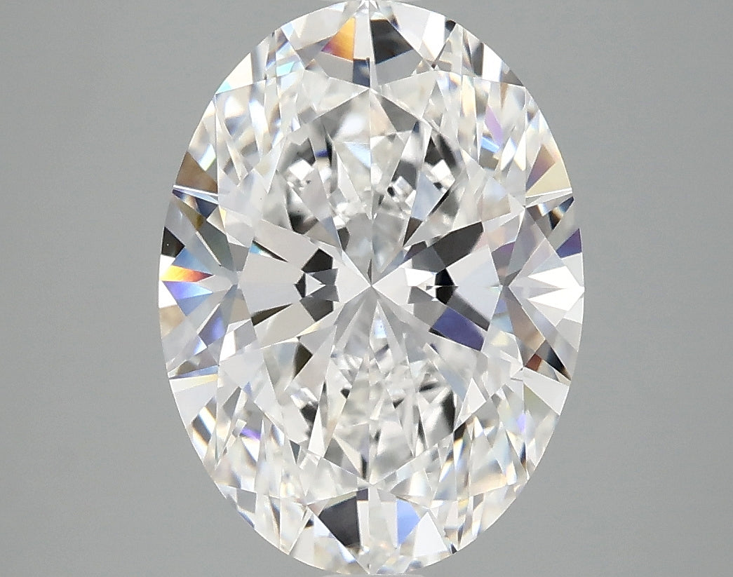 4.06 ct OV Lab-Grown Diamond · D / VVS2 · IGI