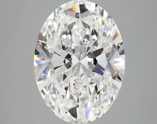 4.06 ct OV Lab-Grown Diamond · D / VVS2 · IGI