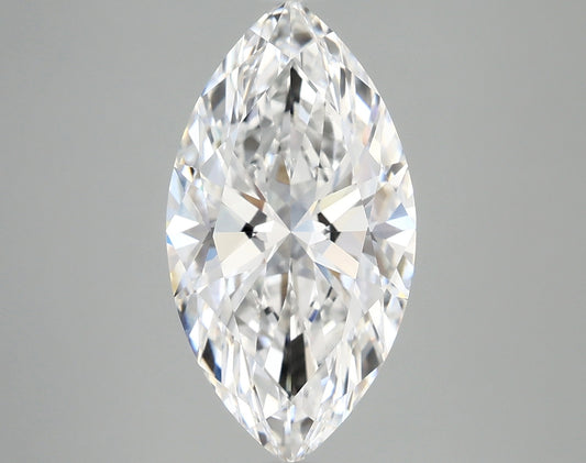 3.96 ct MQ Lab-Grown Diamond · E / VVS2 · IGI