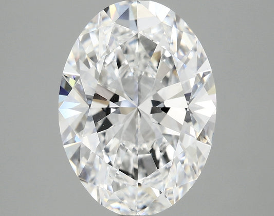 3.91 ct OV Lab-Grown Diamond · D / VS1 · IGI