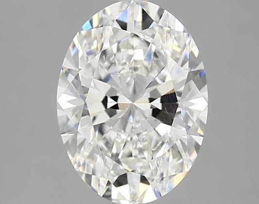 2.1 ct OV Lab-Grown Diamond · E / VVS2 · IGI