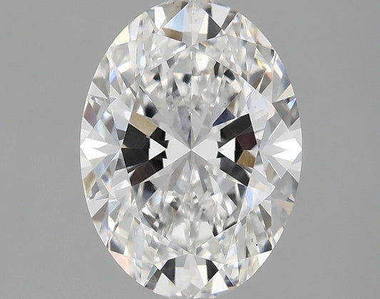 2.1 ct OV Lab-Grown Diamond · D / VS1 · IGI