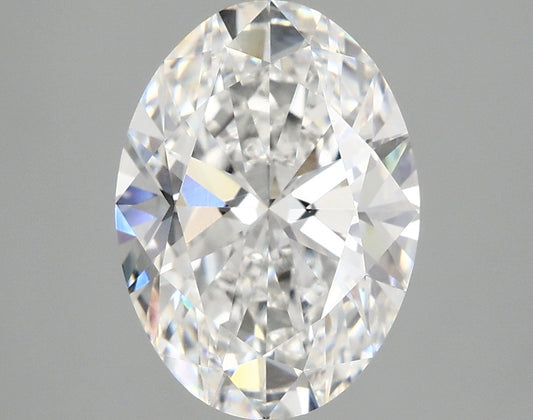 2.98 ct OV Lab-Grown Diamond · D / VVS2 · IGI
