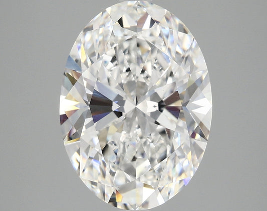 3.98 ct OV Lab-Grown Diamond · D / VS1 · IGI