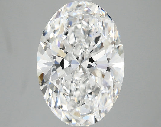 4.04 ct OV Lab-Grown Diamond · D / VS2 · IGI