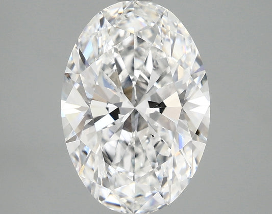 2.88 ct OV Lab-Grown Diamond · D / VS2 · IGI